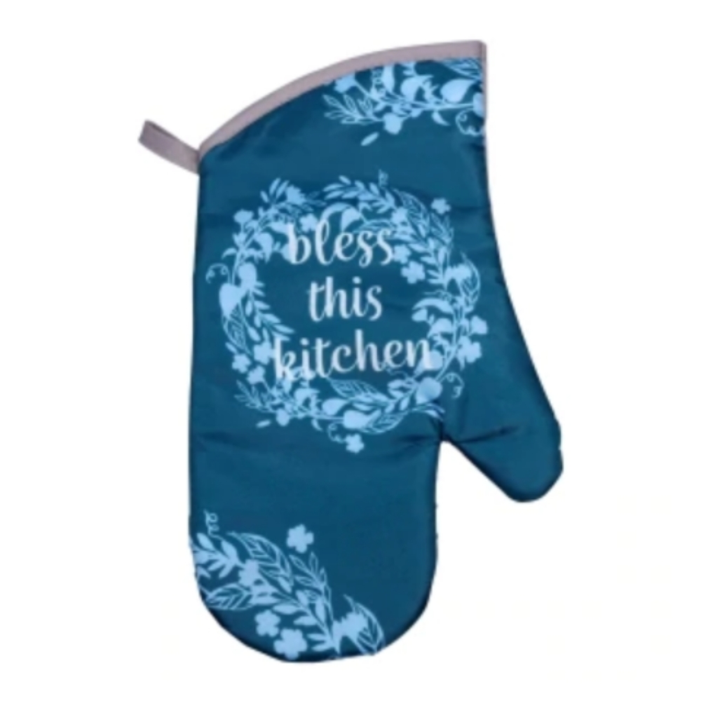 "Bless this Kitchen" oven mittens